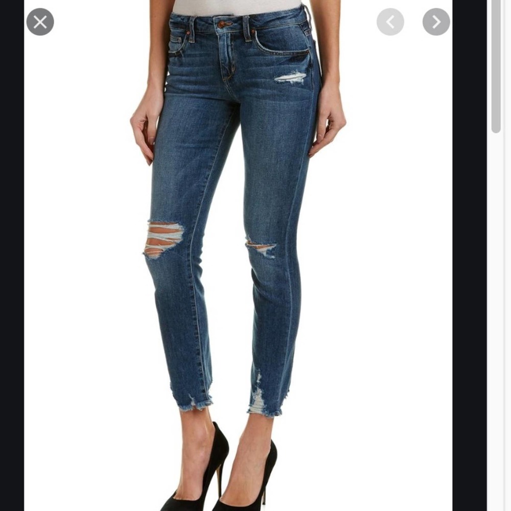 Joe's Jeans Women's Skinny Jeans - Distressed Blue
